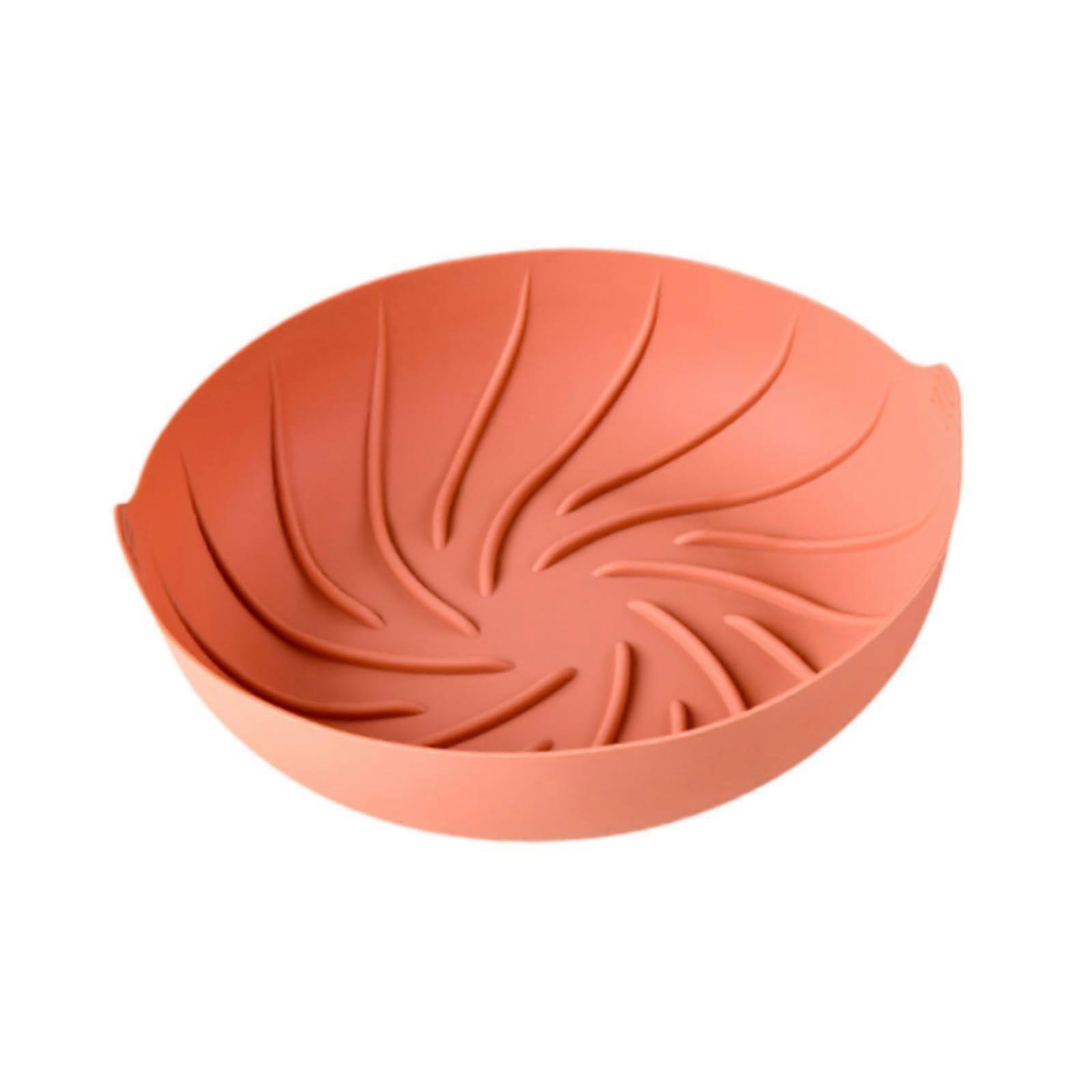 Air Fryer Insert, Replacement Pot for Air Fryer, Lightweight Heat-Resistant Cooking Basket, Red, 1L Size