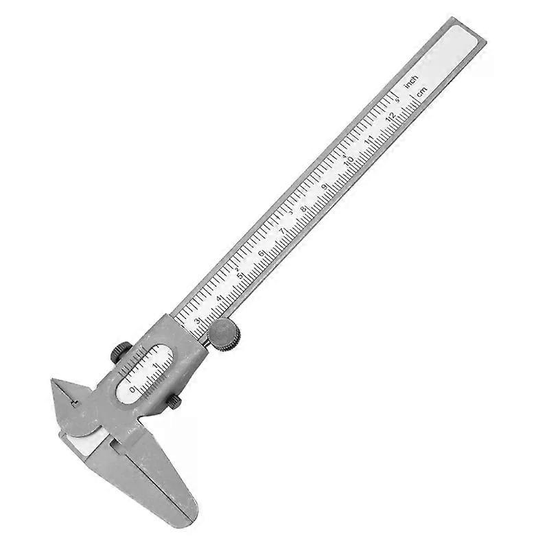 5 Inch/120mm Metal Vernier Caliper Micrometer Durable Measuring Tool Caliper Precision Measurements Stable Operation