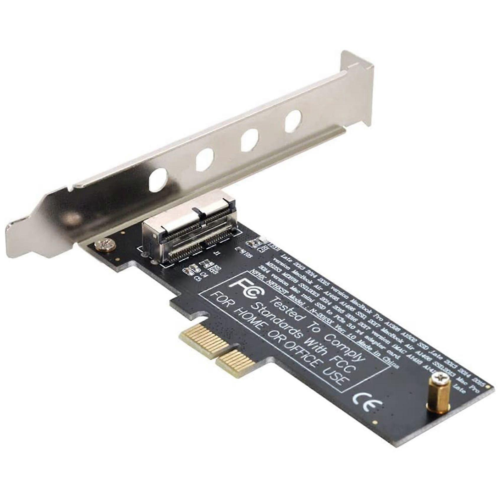 PCI Express Conversion Card PCI-E 1X to 12+16 Pin for 2013-2017 Pro Air SSD Conversion Card