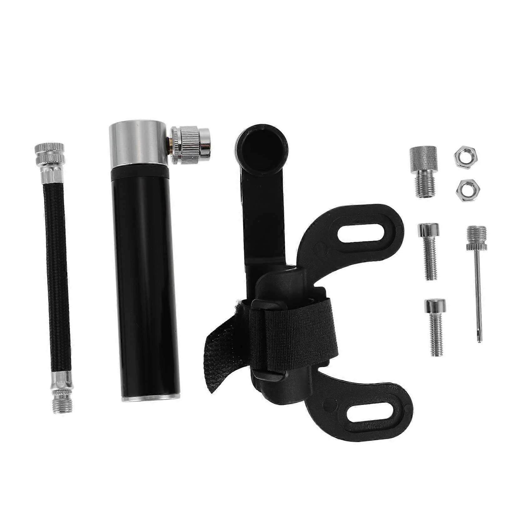 1Satz Air Compressor for Bicycles, Portable Pump for Balls and Various Items, Compact and Lightweight Design