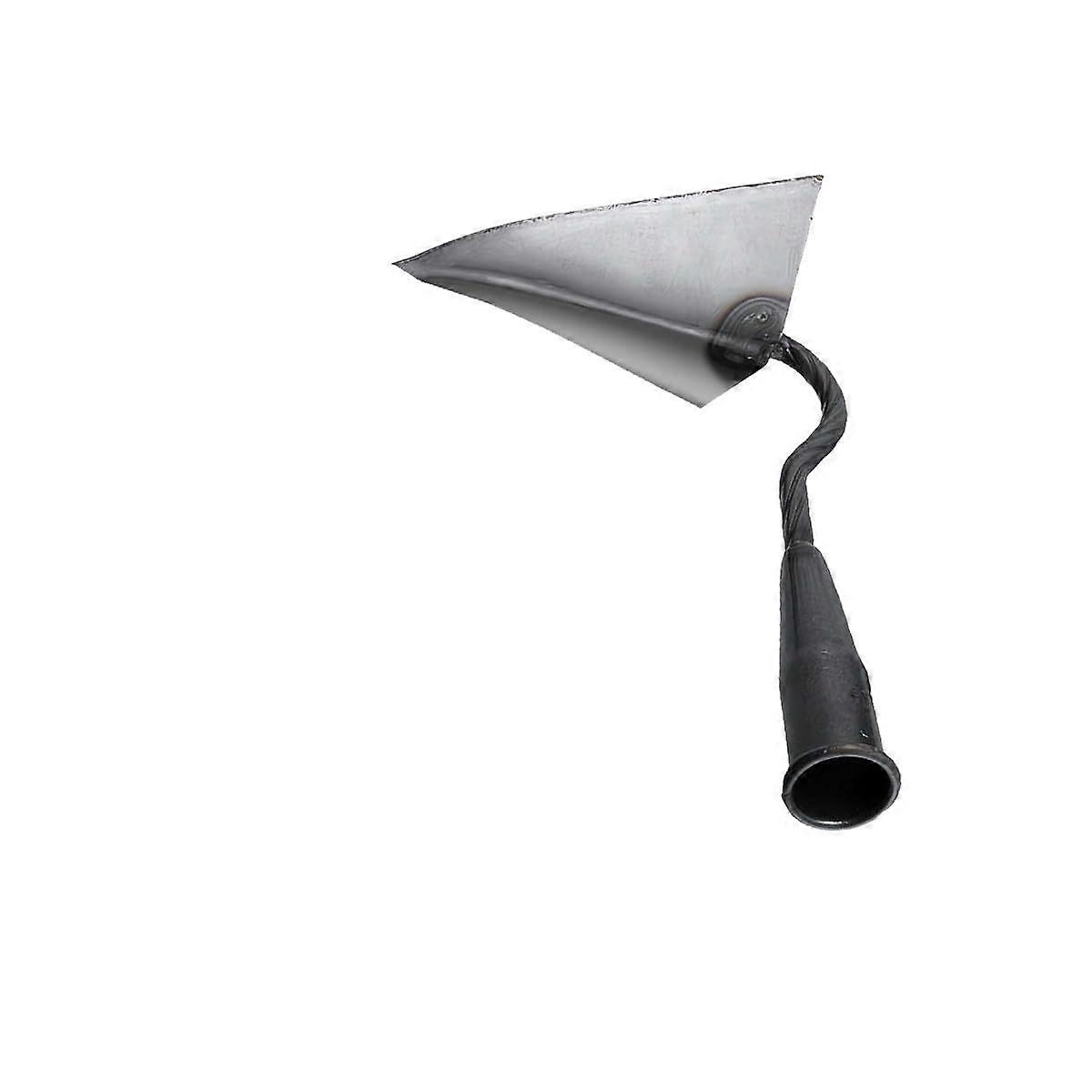 Triangle Hoe Garden Tool - Stainless Steel Vegetable Planting Hoe for Weeding, Digging, and Soil Leveling - 1 Piece