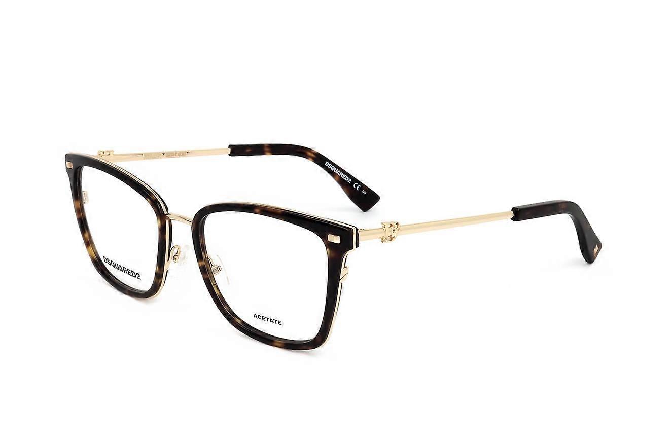 Eyewear Frames Dsquared2 D2 0038 086 HAVANA 53/18/145 WOMAN
