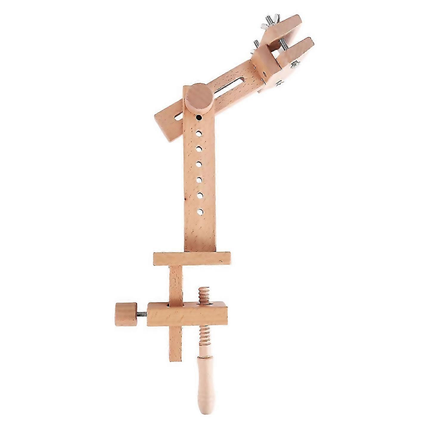 For embroidery hoop holder desktop stand with table clamp for handwork sewing