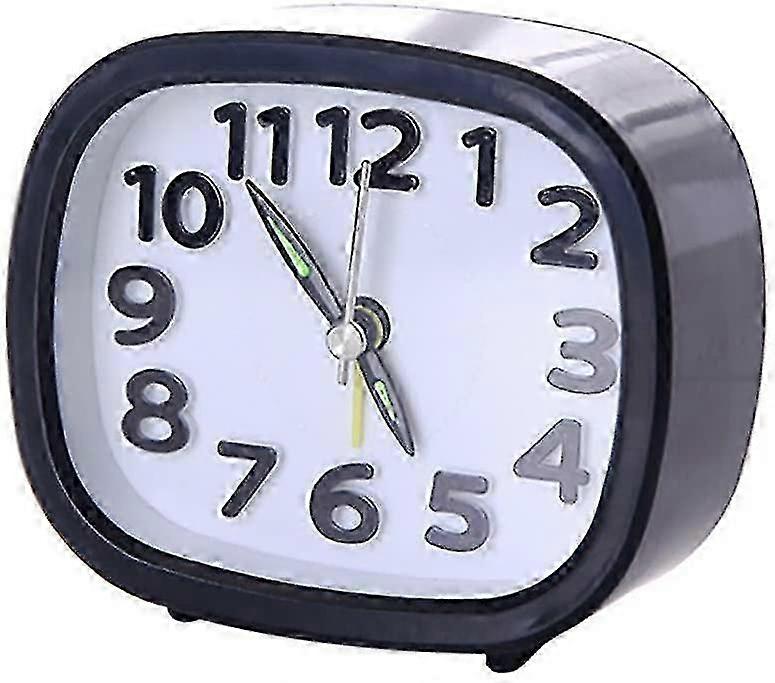 9.5x3.5x8.5cm Cute Student Clock Small Alarm Clock