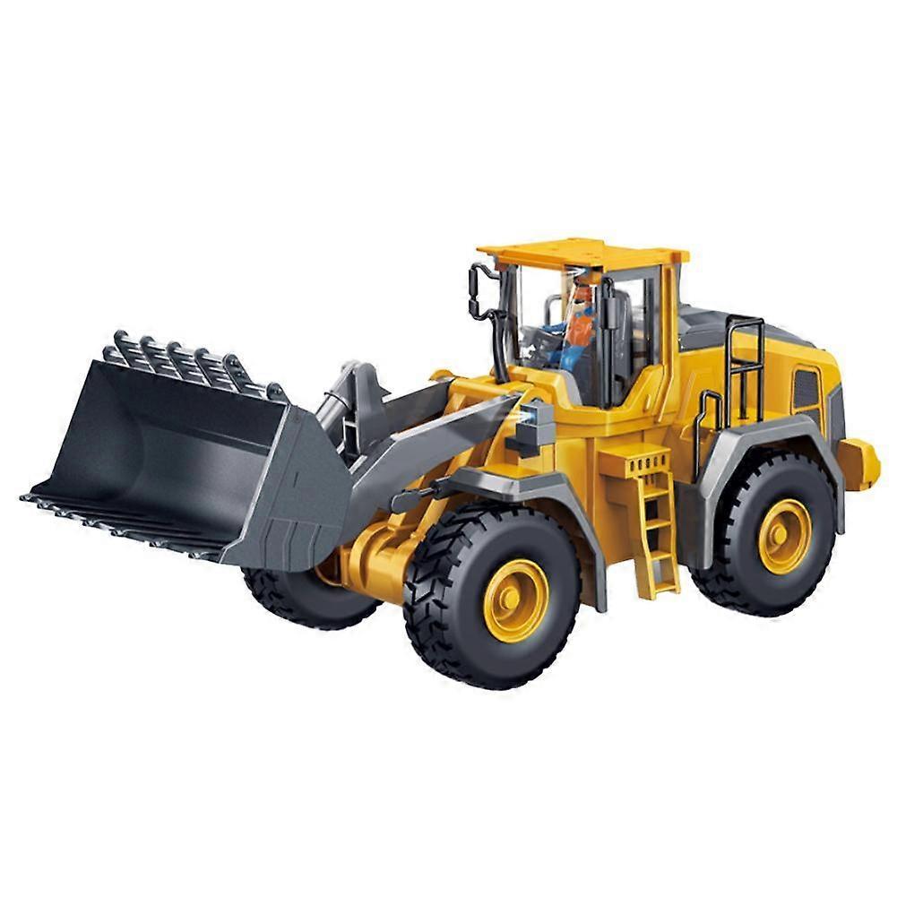 Childrens alloy remote control engineering vehicle simulation excavator toy