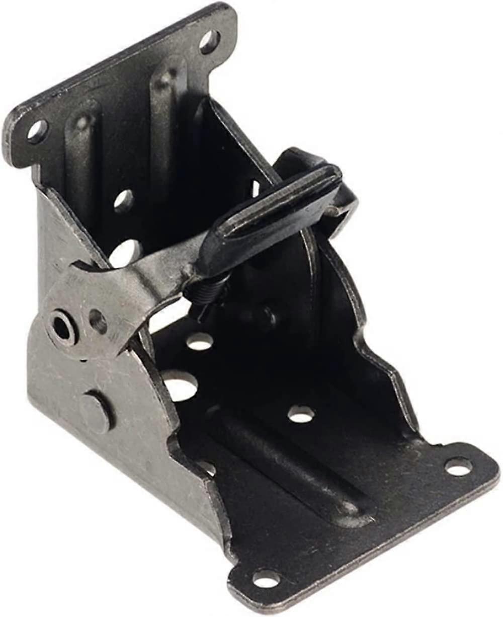 90 Degree Self-Locking Hinges 2-Pack for Folding Tables and Chairs, Stainless Steel in Black and Gold Finish