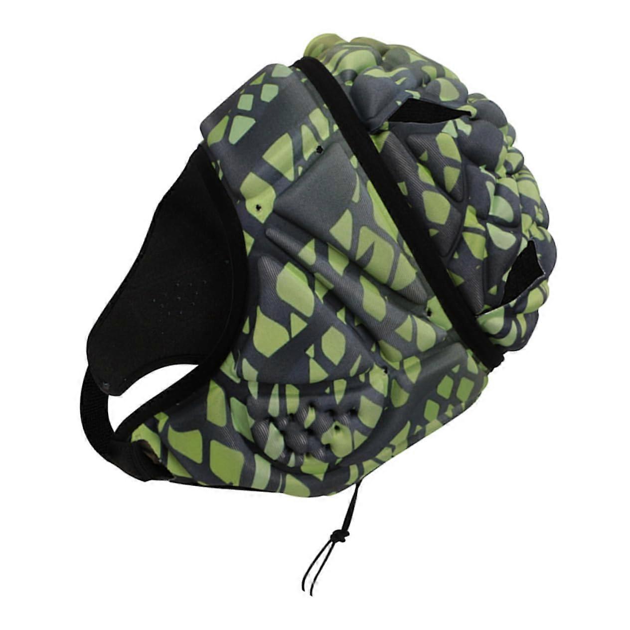 Collision Sports Helmet Lightweight Head Protector for Soccer Rugby Baseball Cycling Durable Gradient Headgear, Adjustable Fit