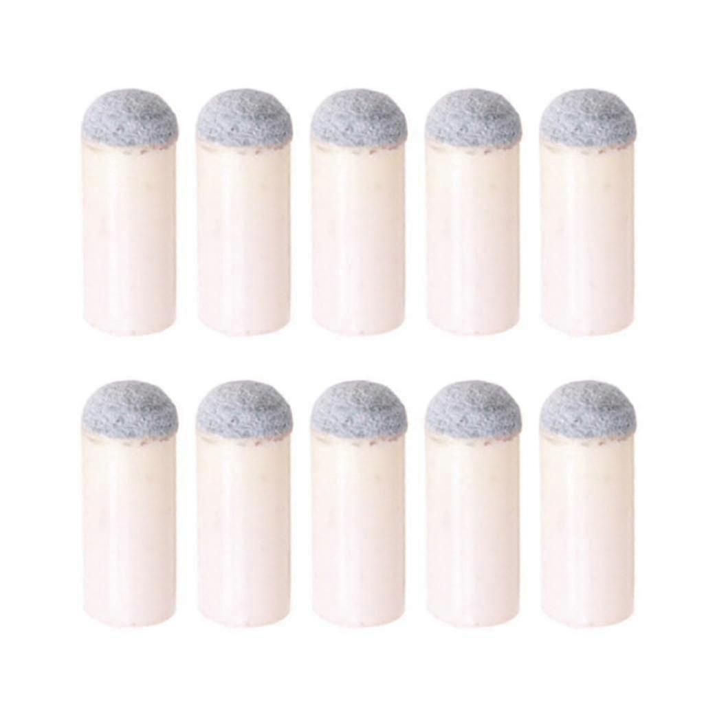 10 Pcs Billiard Cue Tips Pool Stick Tips For Billiards Fan Entertai...