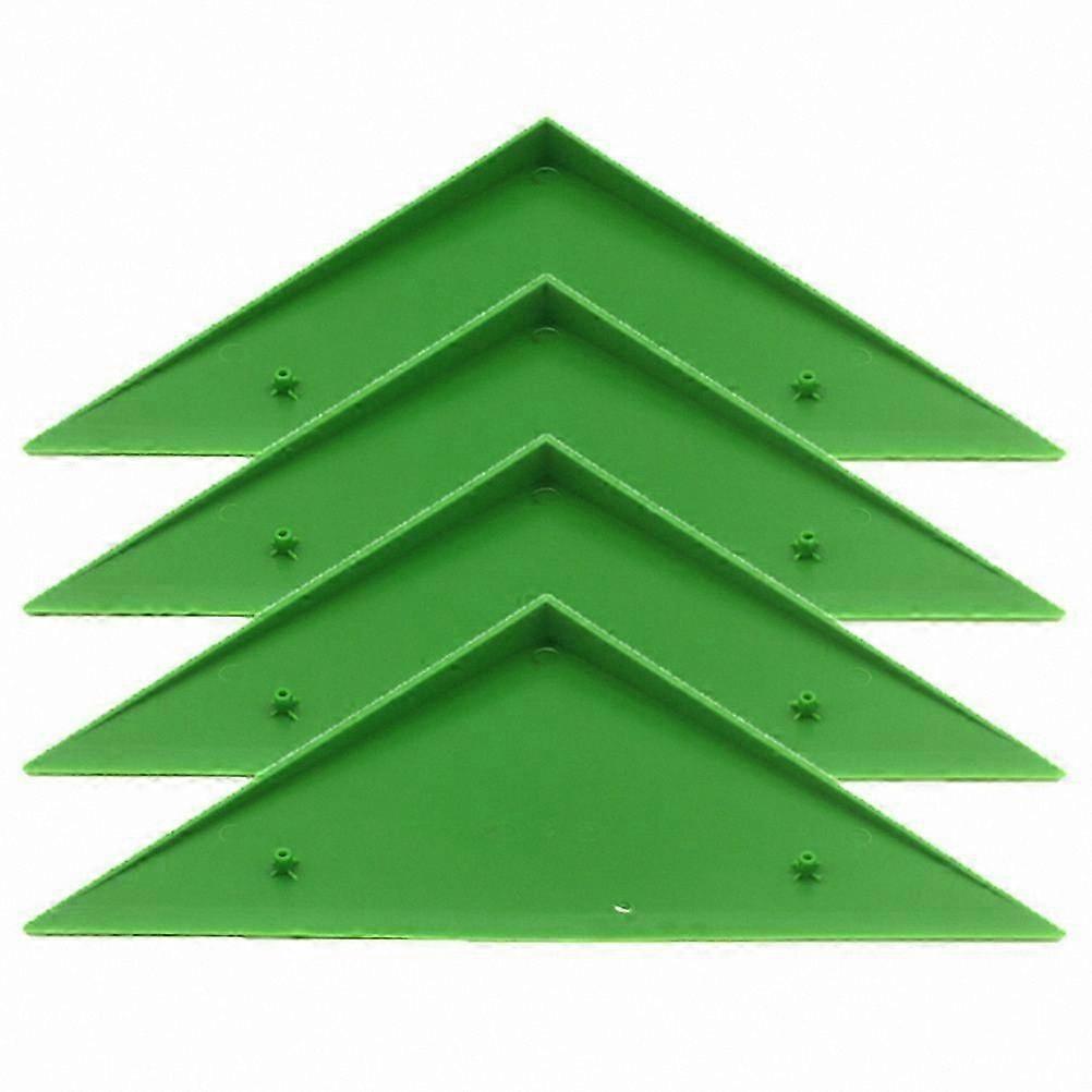 4-Pack Sturdy Triangle Corner Guards for Most Foosball Tables with Enhanced Protection and Durability