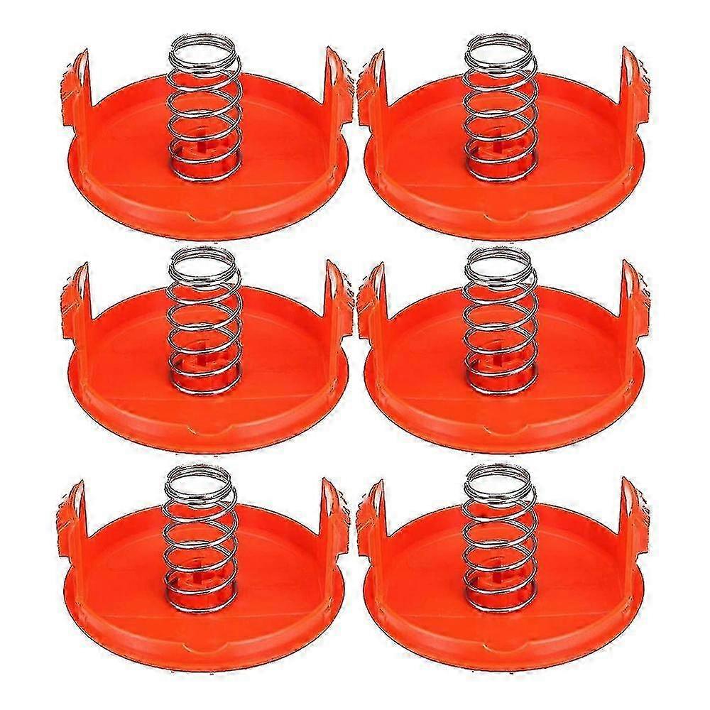 Trimmer Replacement Spool Cap,replace Rc-100-p, Rc100p, 385022-03,for ,grass Trimmer Parts (6 Cap,6 Spring)