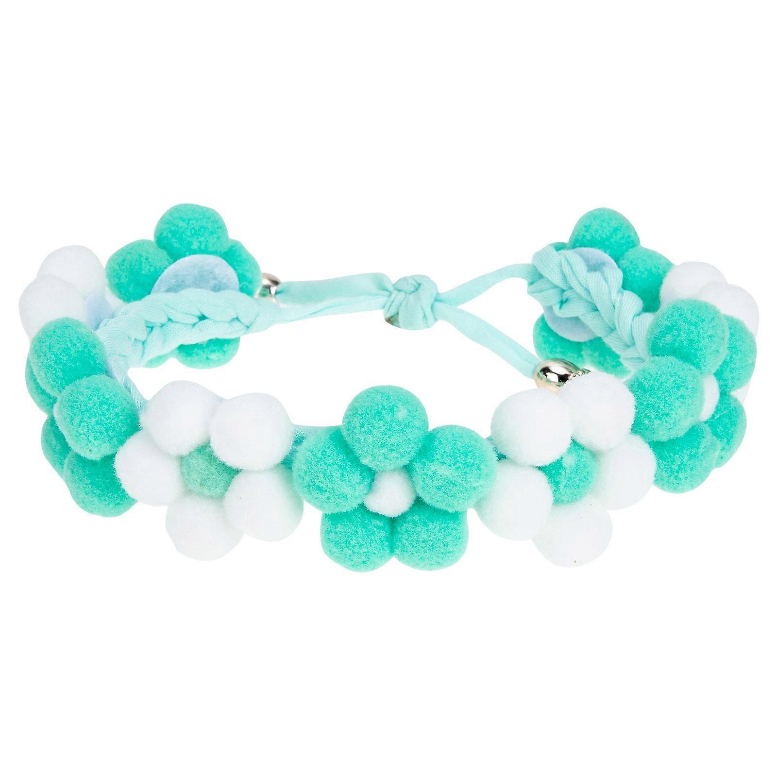 Pet Neck Ring Dog and Cat Flower Designed Collar Identification 1Pcs