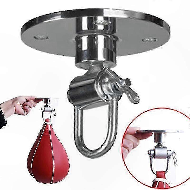 Rotating Speed Ball with Universal Hook for Boxing Training and Sandbag Workouts