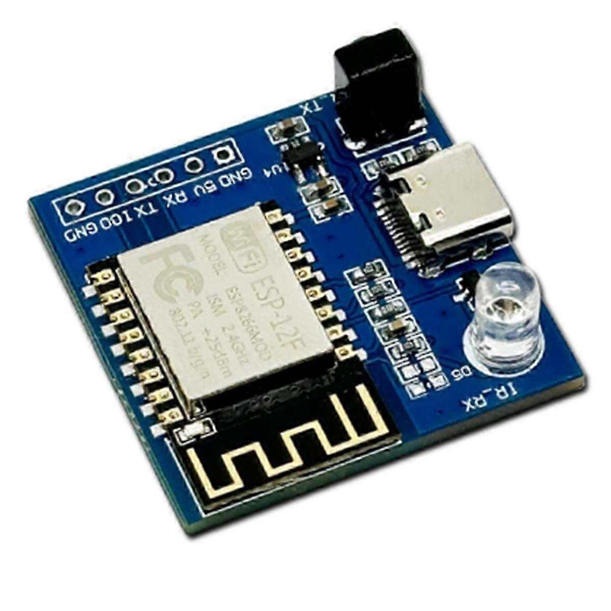 Esp8266 Infrarood zender-ontvanger voor wifi Esp-12f module Type-c interface transmissiemodule