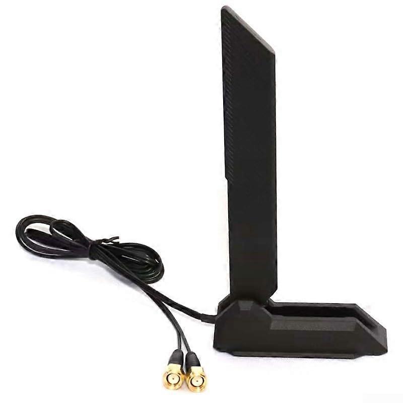 WiFi 6E Antenna, Dual Band, Gain External Panel for Home Networking, Universal Compatibility