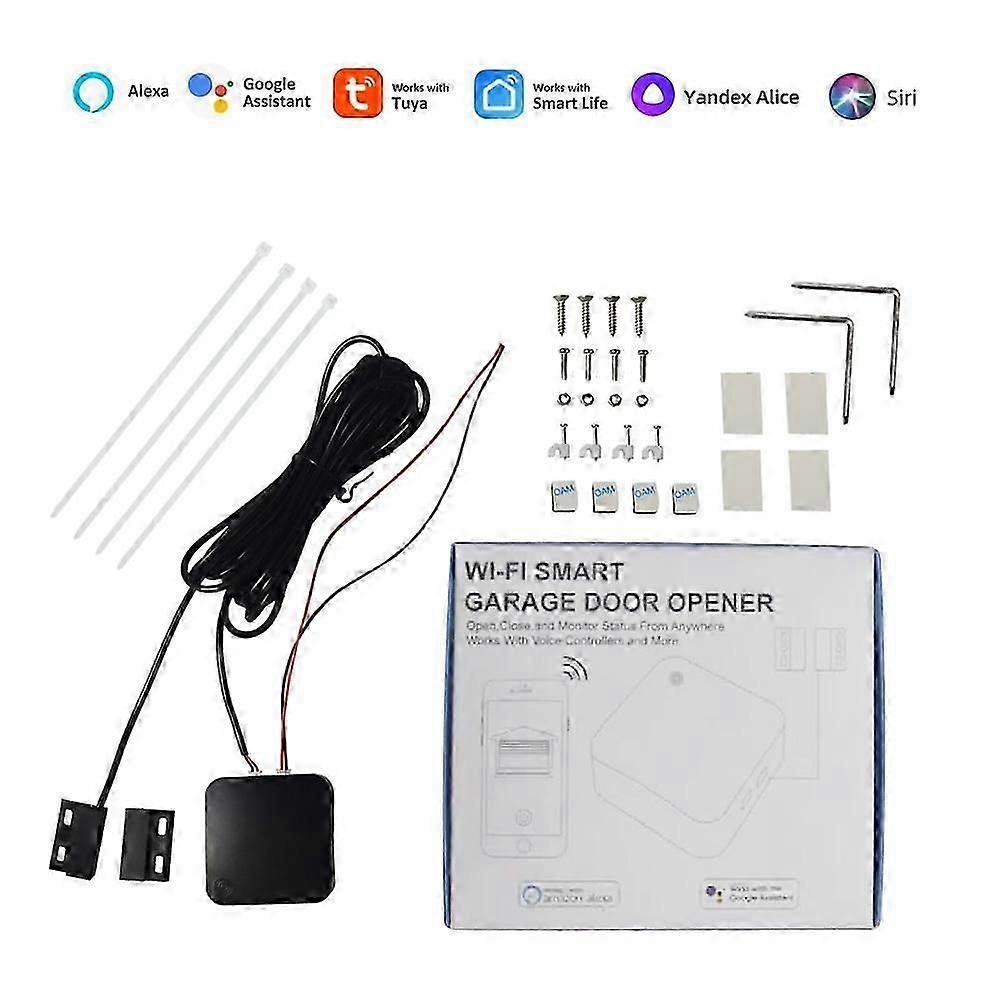 Smart life Garage Door Opener Wifi Switch ewelink APP Control Audio Cs