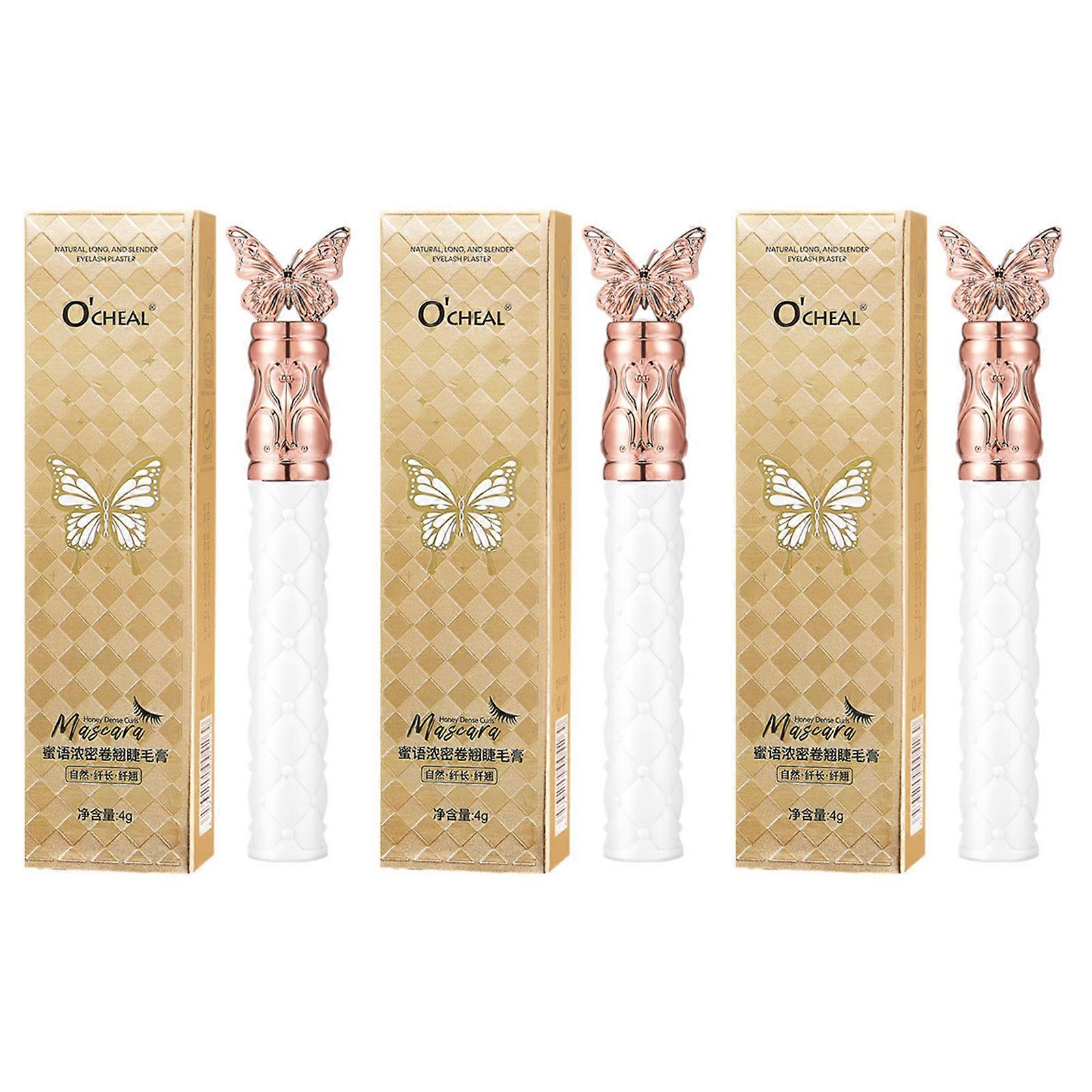 Waterproof Volumizing Lengthening Curling Mascara For Dramatic Look, All-Day Smudge-Proof Waterproof Wear, Beauty Makeup Tool