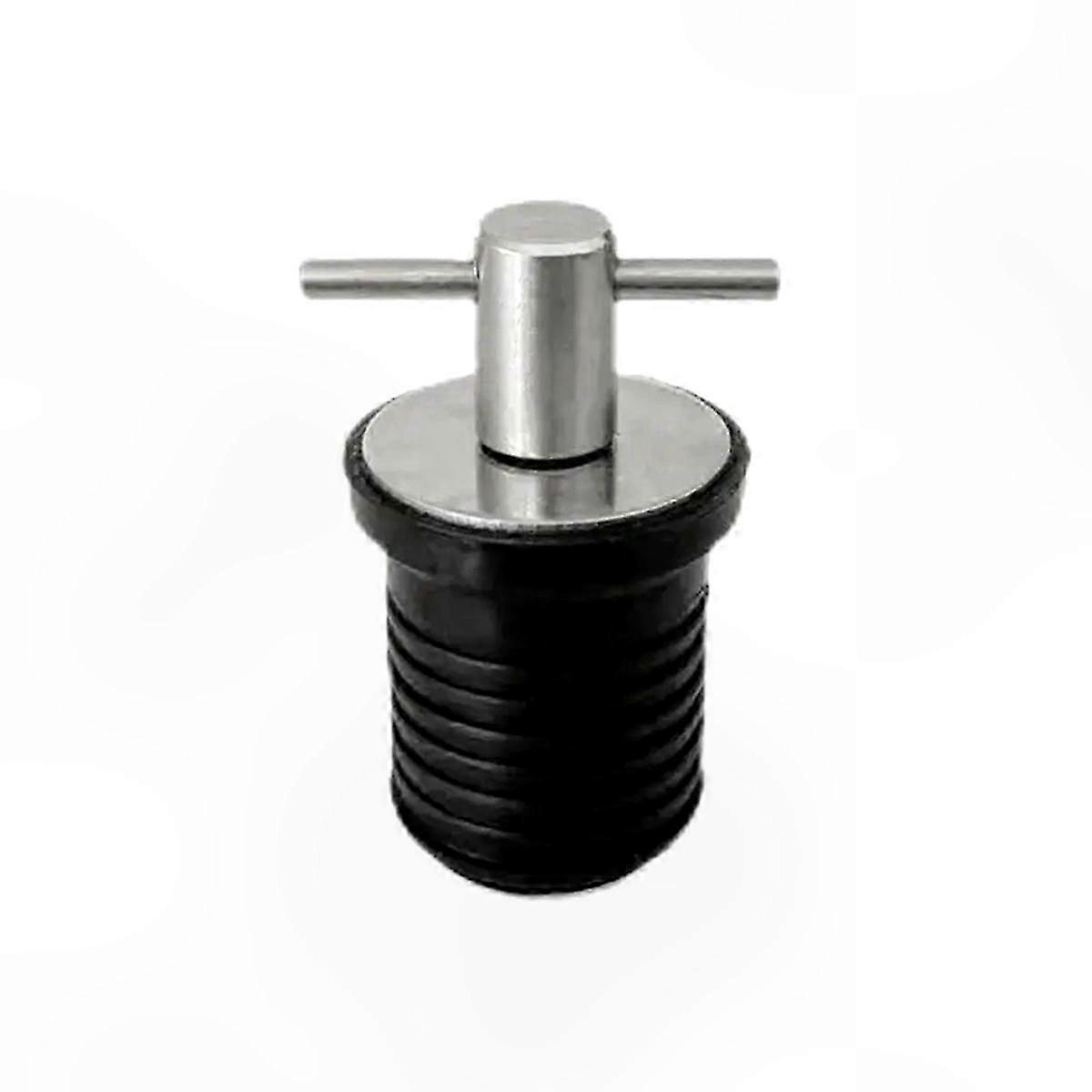 Universal Adjustable T-Handle Drain Plug for Kayak, Canoe, Marine, Yacht, Speedboat Applications