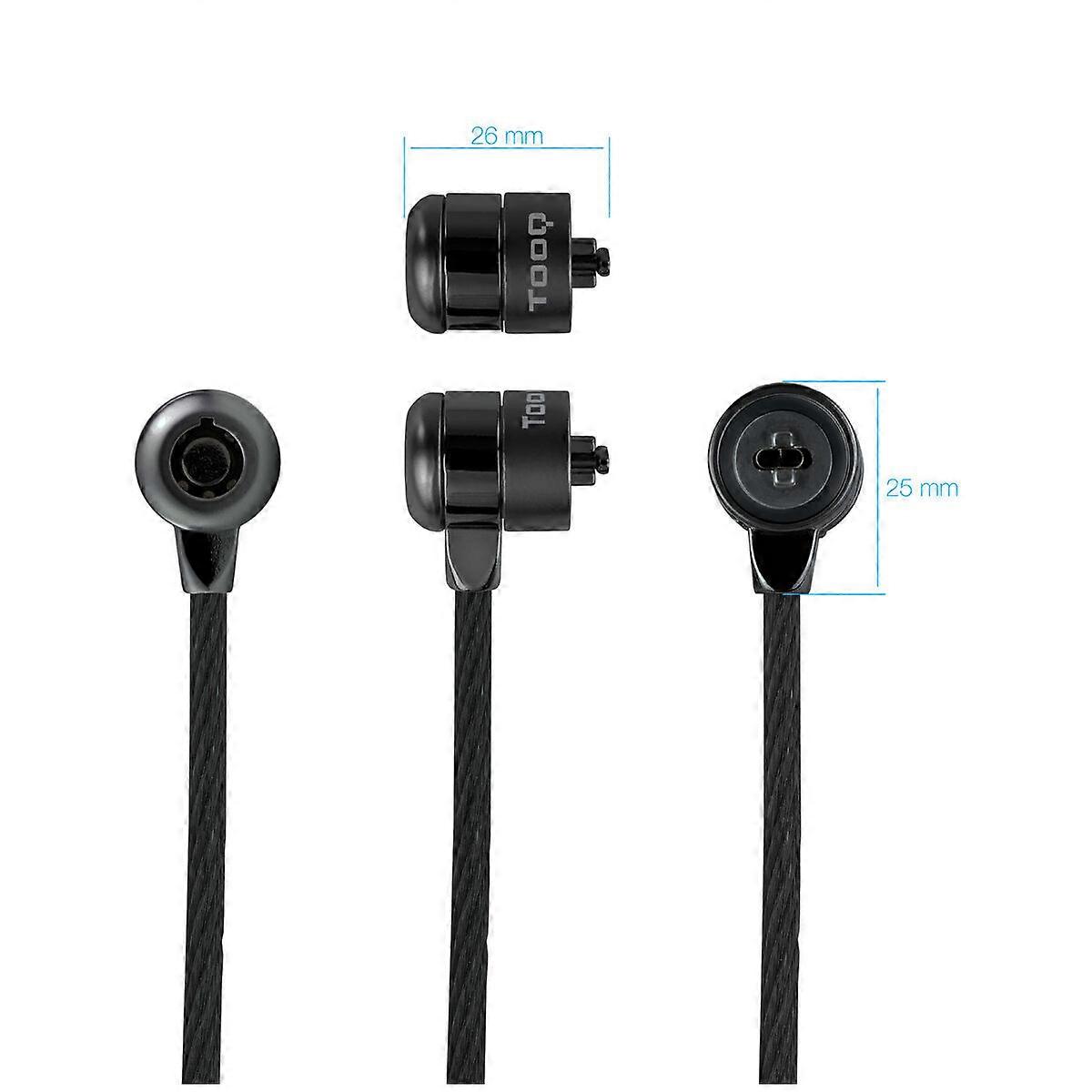 Security Cable TooQ TQCLKC0025-G Notebook PC 1,5 m