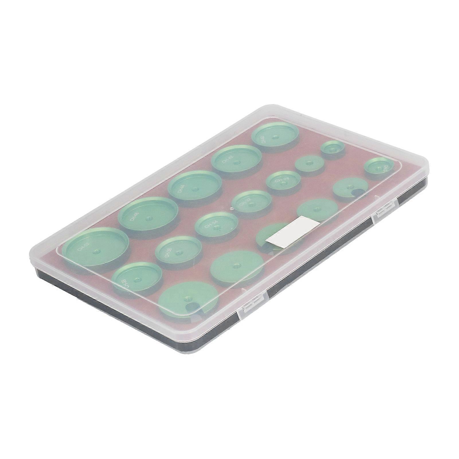 18Pcs Metal Watch Press Tool Set, 18-52mm Case Closer Kit