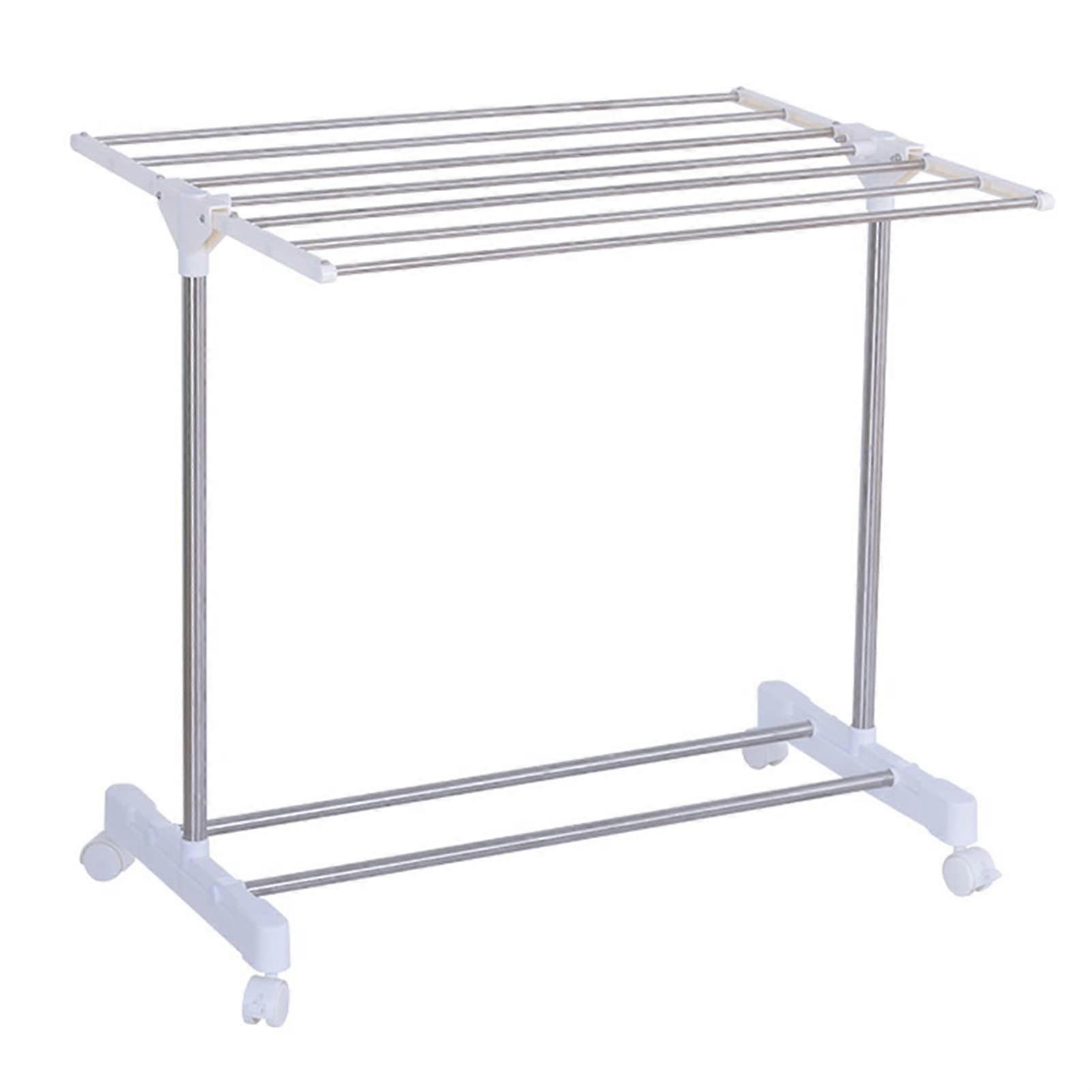 Towel Bar Holder White Standing Towel Rail Towel Rack Bathroom Storage Shelf