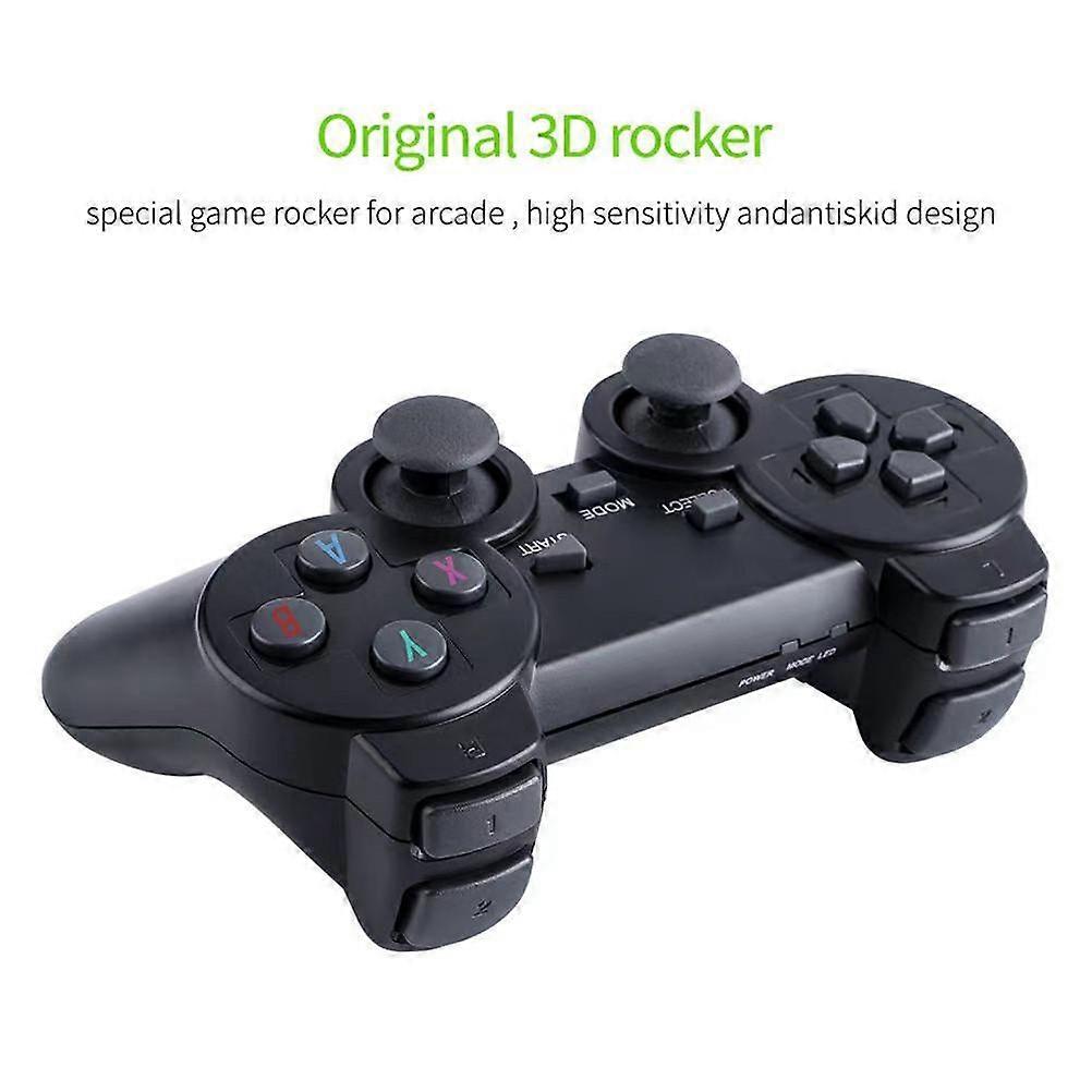 Wireless HD Game Console 32GB/64GB Dual Controller Bluetooth 2.4G