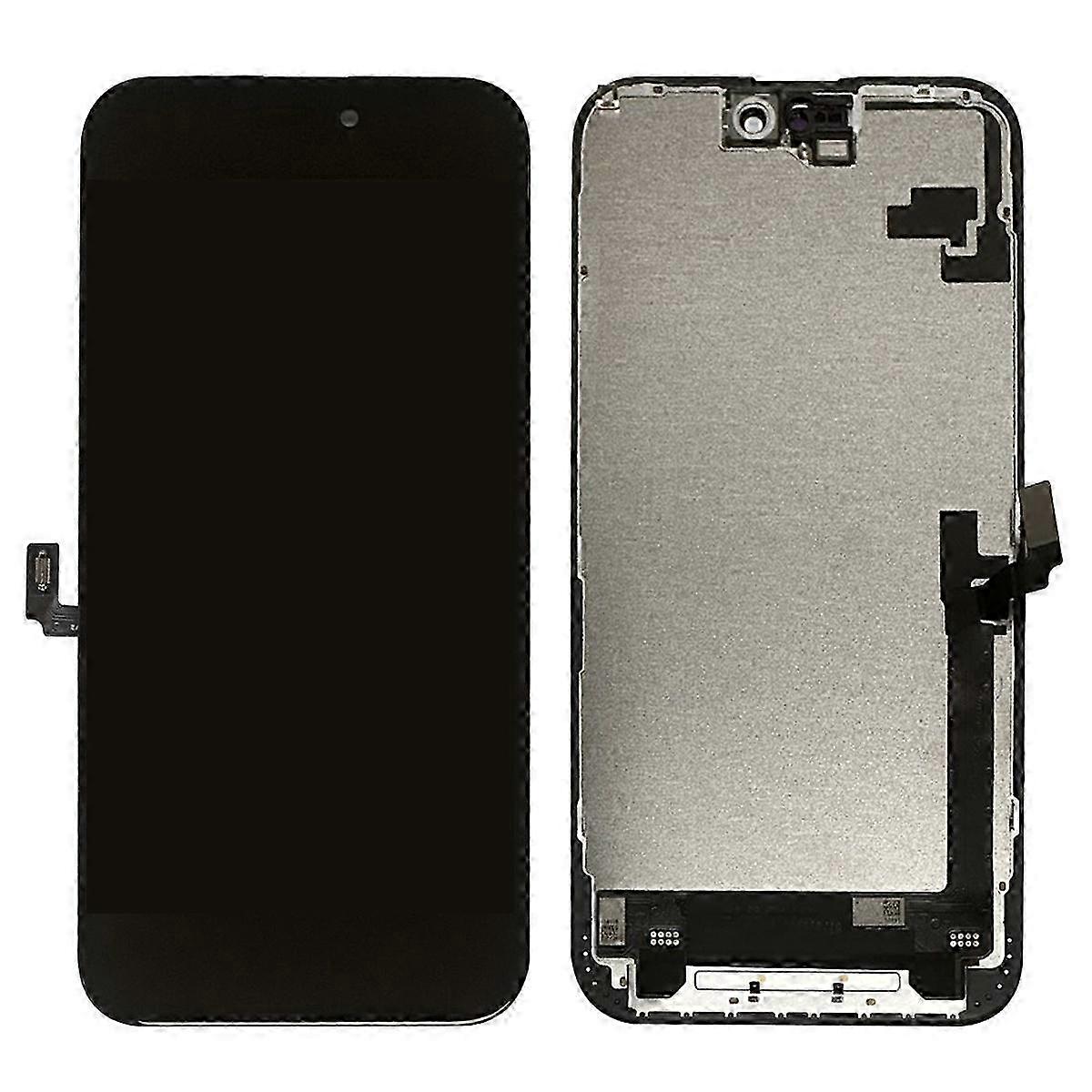 For iPhone 16 Plus Grade C OLED Screen and Digitizer Assembly Replacement Part (Without Logo)