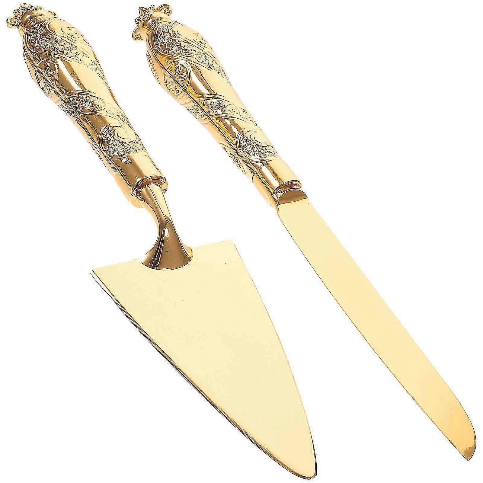 1 Set of Cake Serving Set Cake Cutting Tool Pizza Spatula Cake Cutter Spatula Set Cake Server Kit