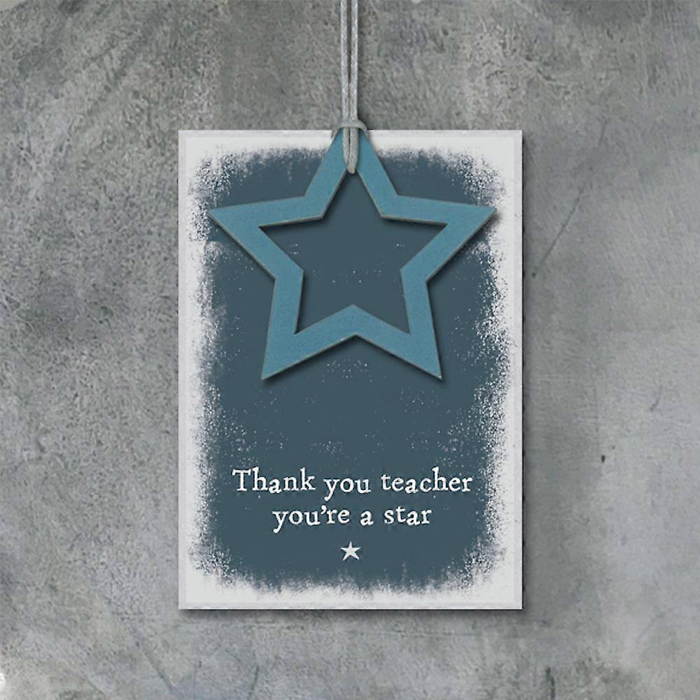 Tak Lærer Gave Tag | Øst for Indien Skole Forlader Label