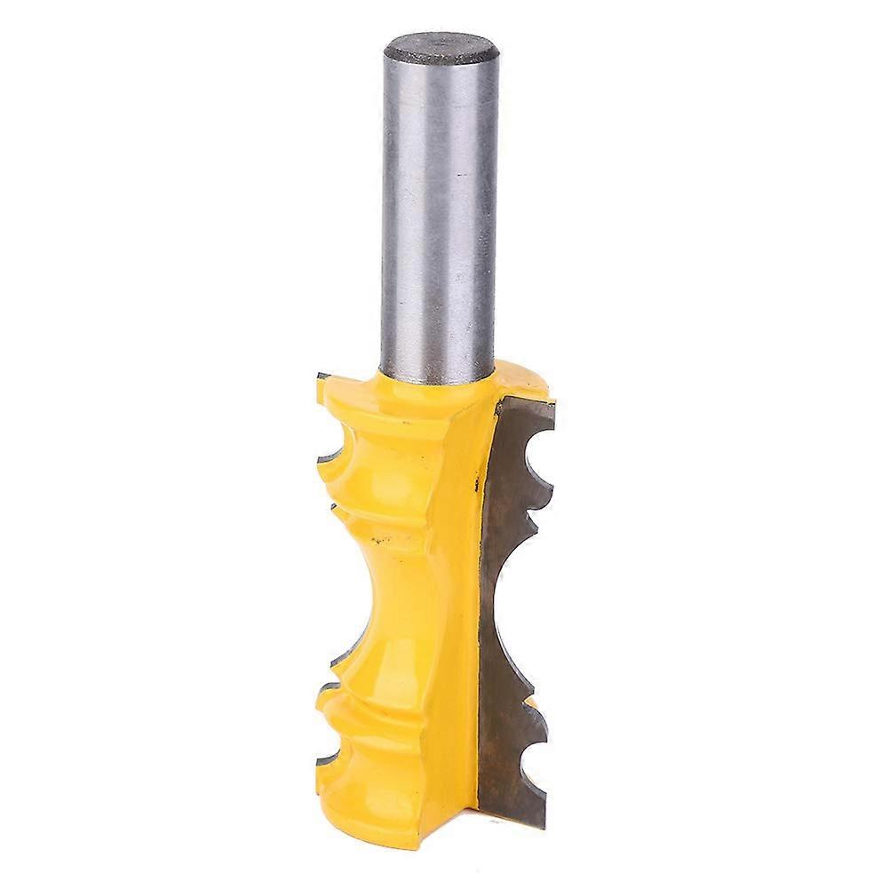 1/2in Shank Woodworking Milling Cutter, Metal Door Frame Router Bit, Fine Carbide, Efficient Cutting, Pros And Hobbyists