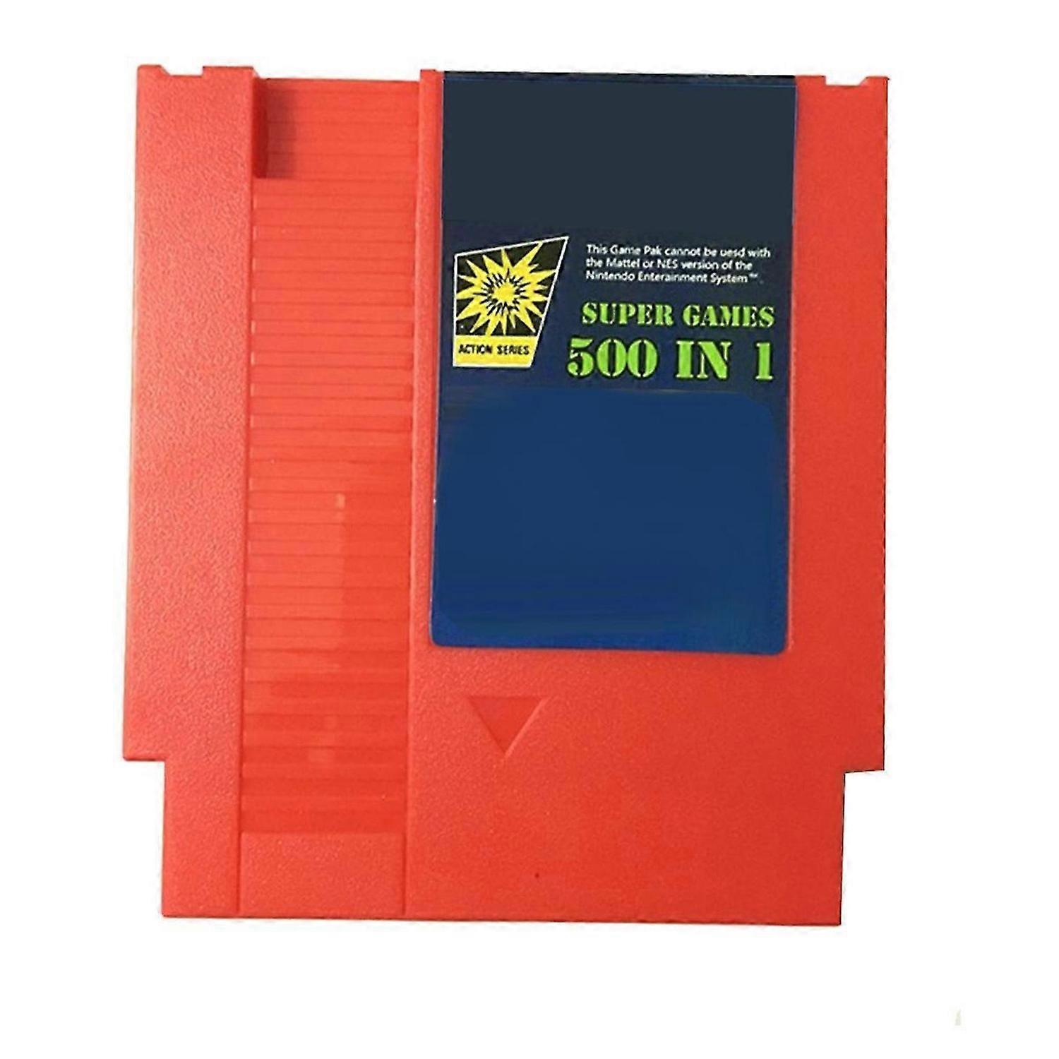 500-In-1 Game Cartridge for NES Game Console for Contra 1 2 3 6 7 8,A