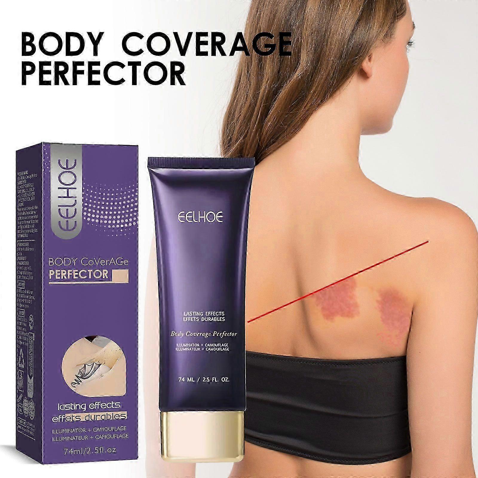 Terminaten Complexion Perfector, All Over Complexion Perfector, Long-Lasting Body Coverage Perfector, Tattoo Cover Up Makeup Waterproof, Improves Unev