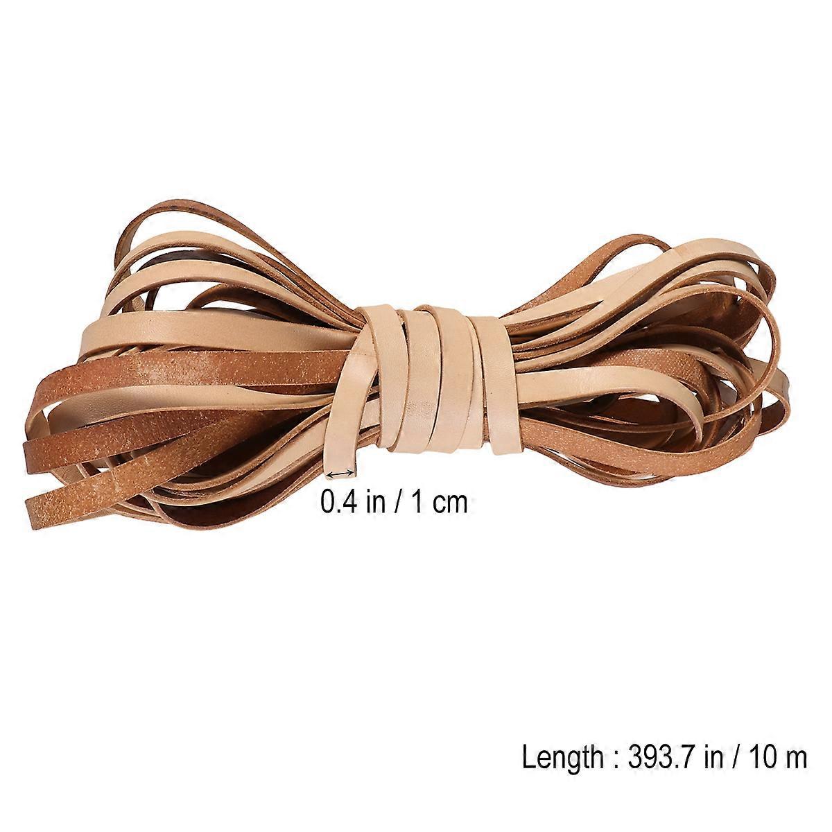 Durable Multi Colored Flat Cord For Beading Jewelry Projects 10M Length 1Pcs