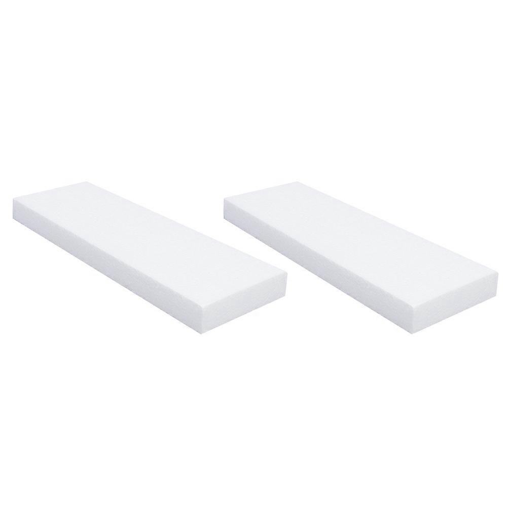 Children Foam Block DIY Craft Block for Decoration 8Pcs White Sculpture