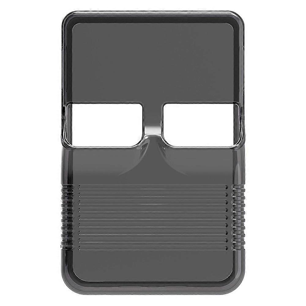 Handheld Game Console Protective Case Portable Game Console Accessories for R36S (Transparent Black Case Only)