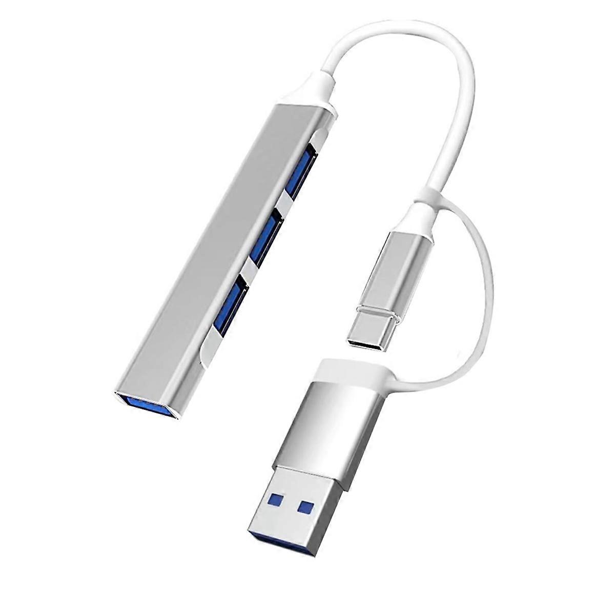 Multi USB C Hub with USB A Port Multifunctional Charger Adapter