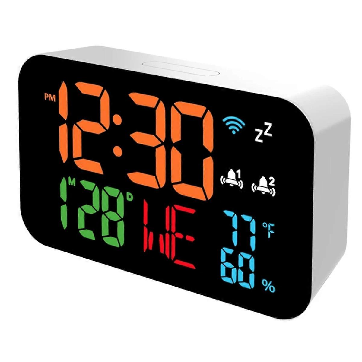 Tuya WiFi Clock Calendar Intelligent Thermometer Hygrometer