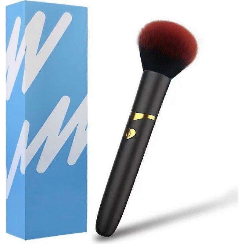 Rechargeable Silicone Makeup Blender with Micro-Vibration for Flawless Foundation Application