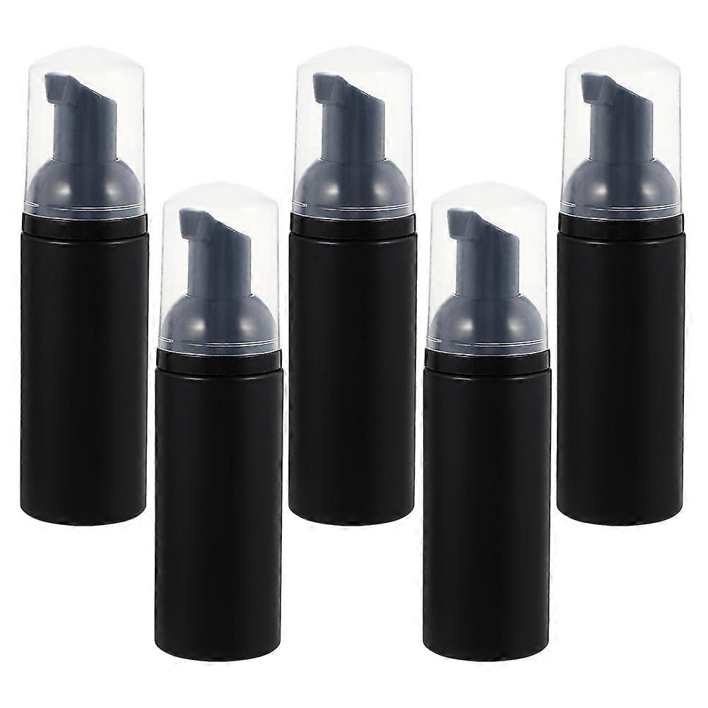 Mousse Foaming Bottle Bubble Bottle for Home Use 5Pcs Durable Plastic
