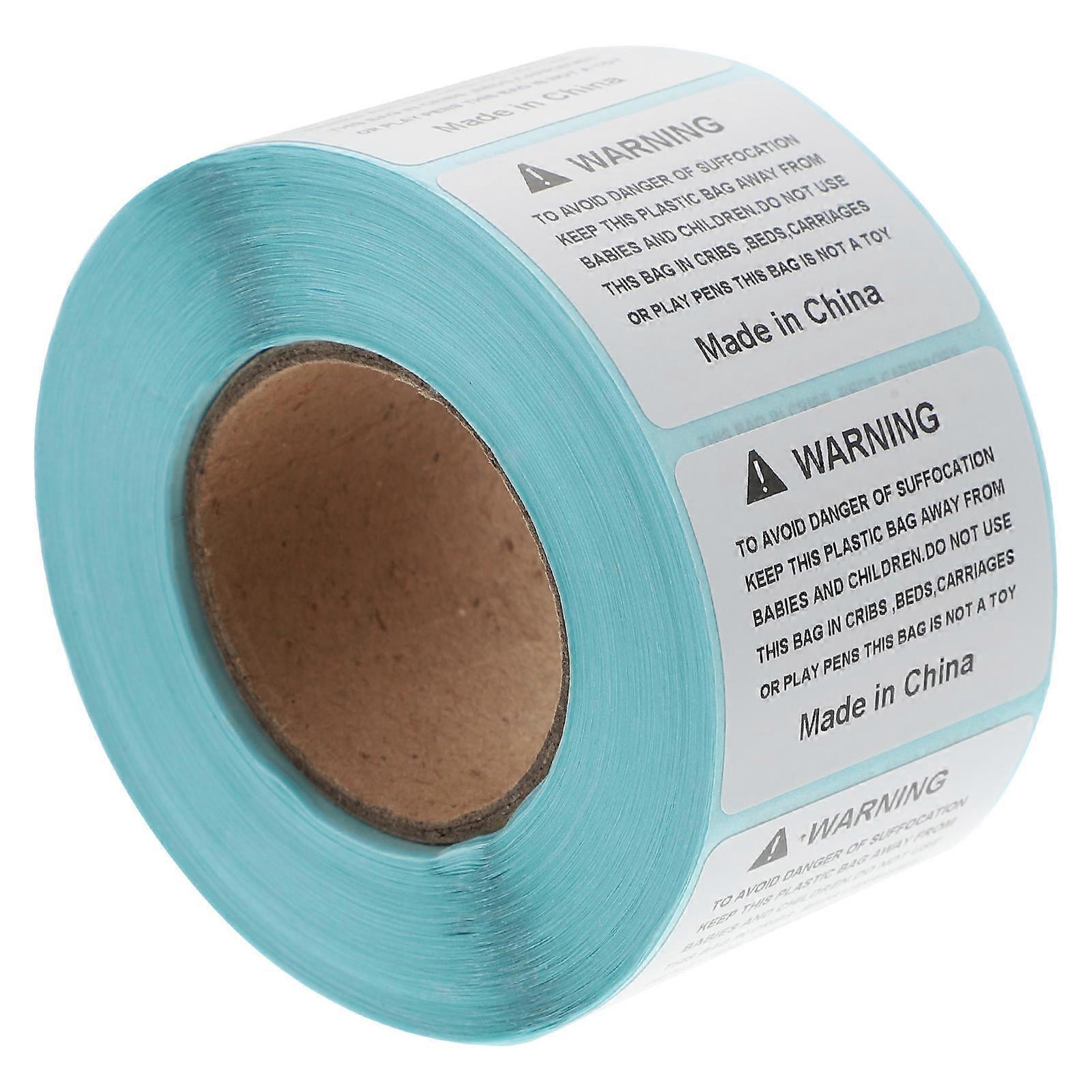 Self-Adhesive Warning Sticker Suffocation Warning Label for Packing 800Pcs