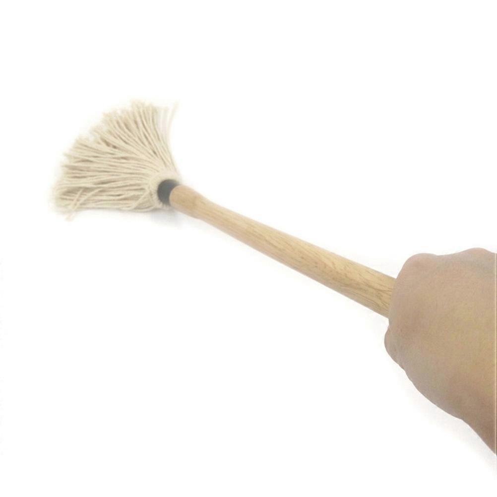Basting Mop Brush For Applying Barbeque Sauce With Long Hardwood Handle For Grilling And Roasting 2Pcs