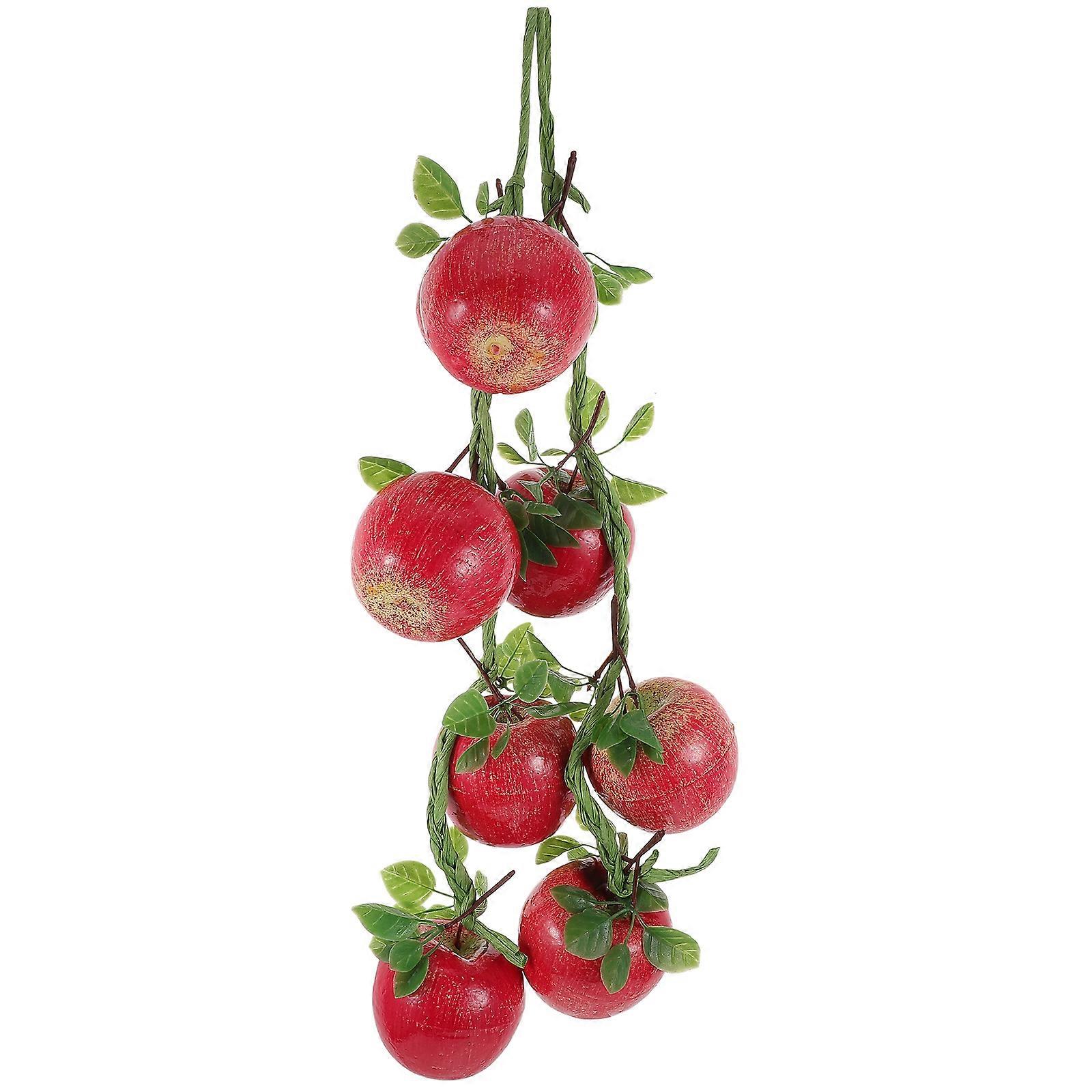 Decorative Fruit Models 6 Strings Hanging Pendants for Decoration