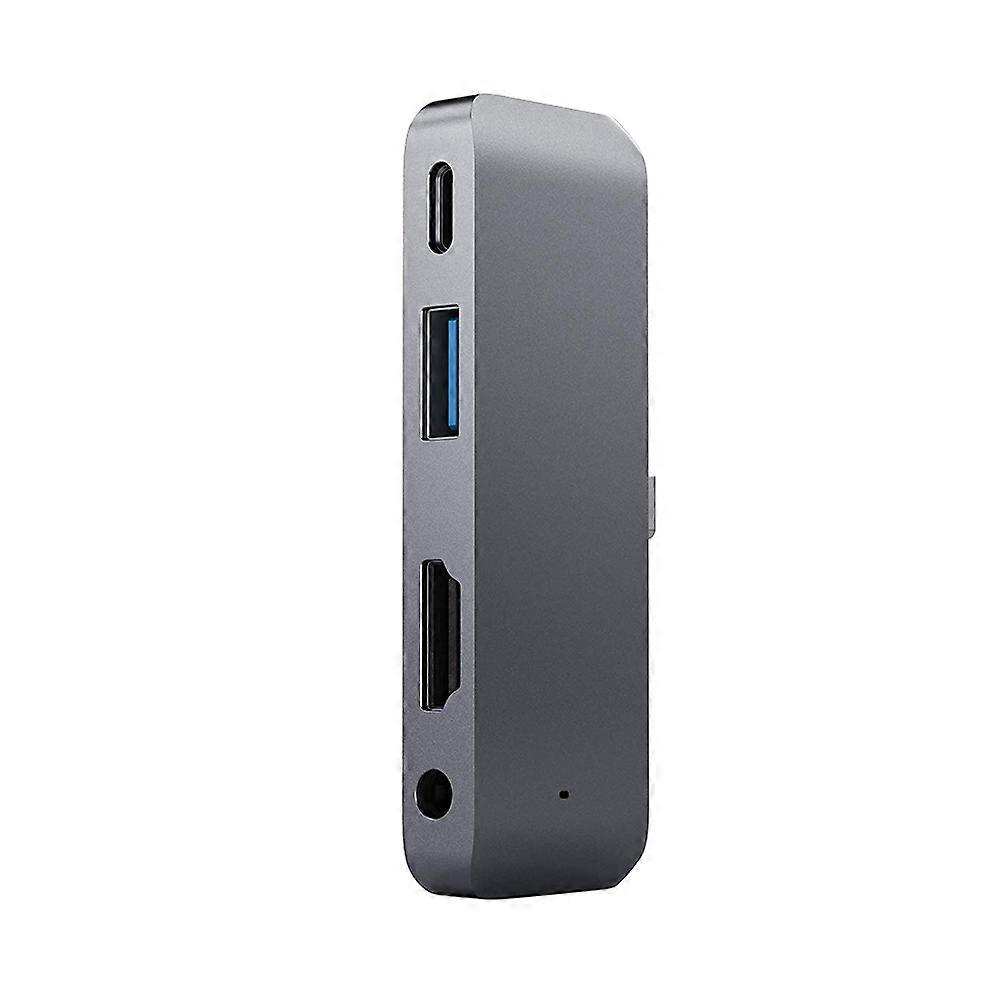 Hub Adapter USB C with 3.5mm Headphone Jack for Laptop 2Pcs