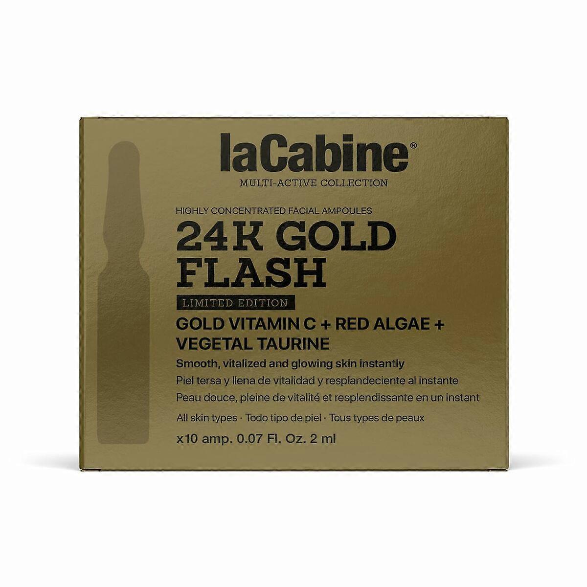 Ampoules laCabine 24K GOLD FLASH 2 ml 10 Units