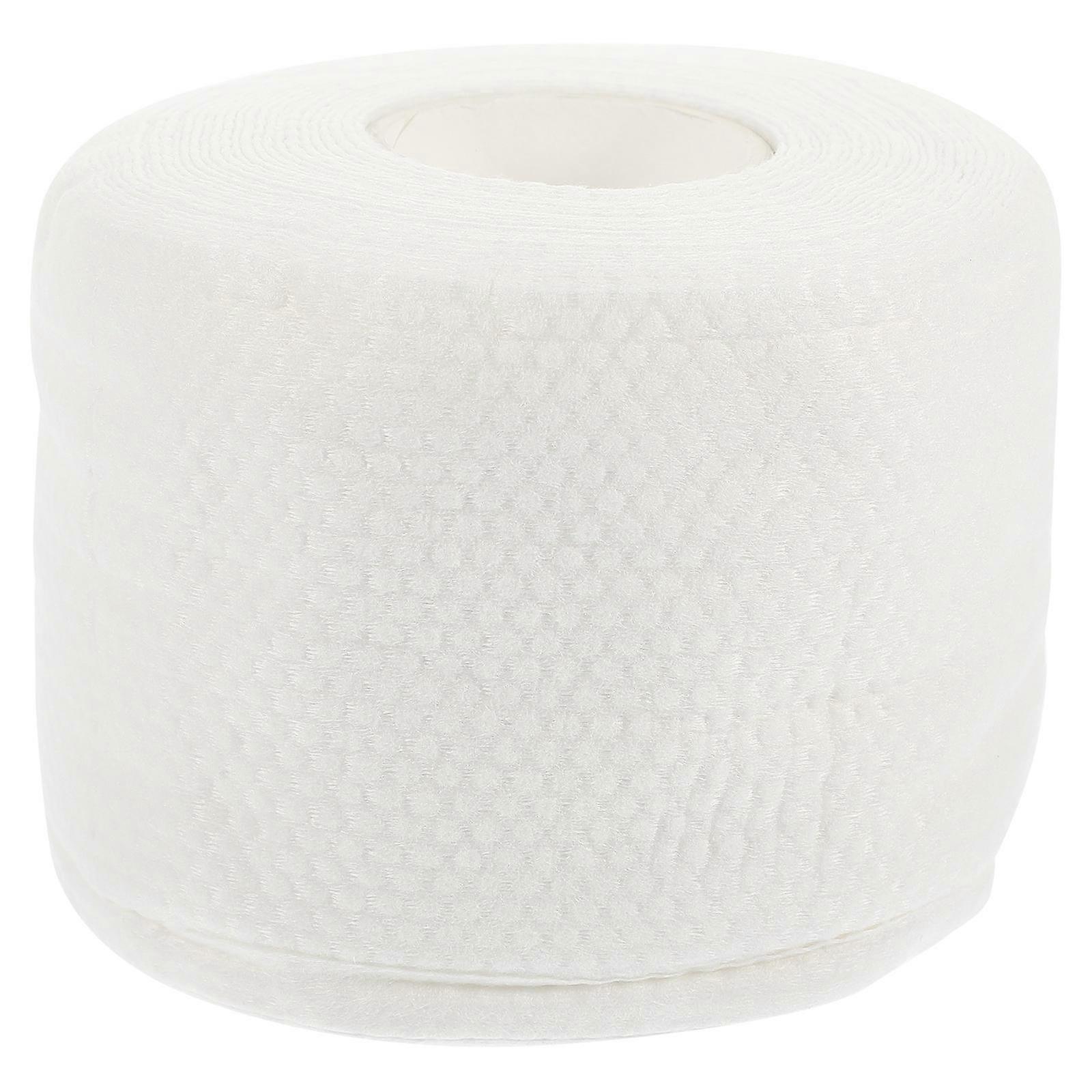 Disposable Face Towel 4 Rolls Makeup Removing Tissue Ideal For Travel Daily Cleaning With Approximately 45 Sheets Per Roll White Color 4Rolls