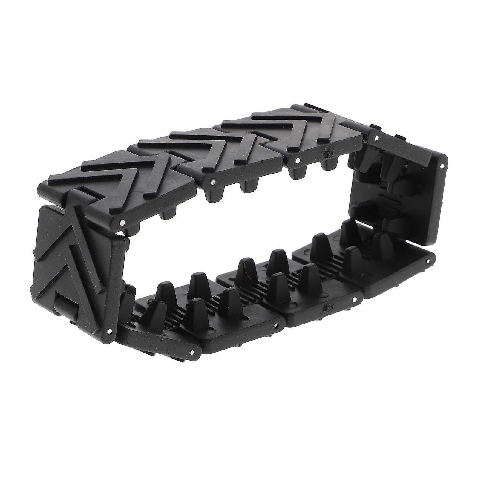 Rubber Rc Tank Model Wheel Tracks for Strong Assembly 20Pcs
