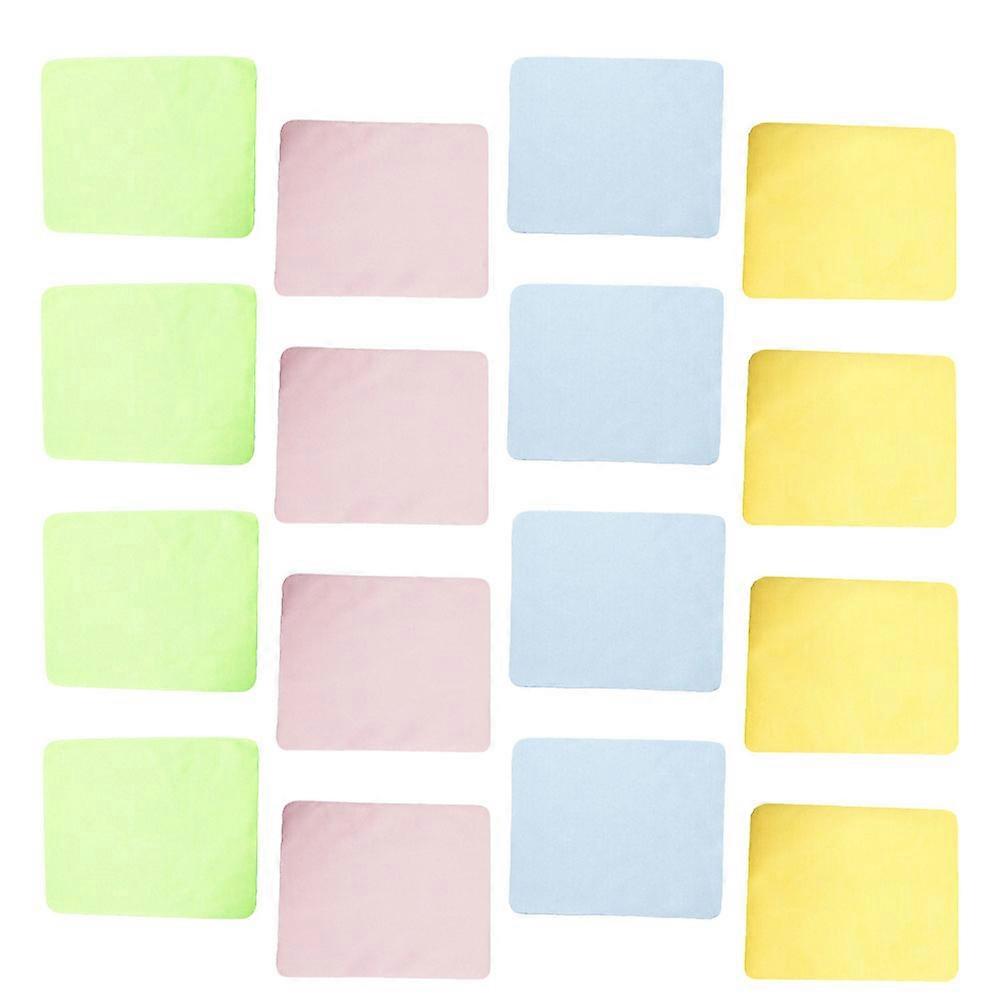 Lens Cleaning Cloth Microfiber Cloth for Cleaning Use 20Pcs Assorted Colors