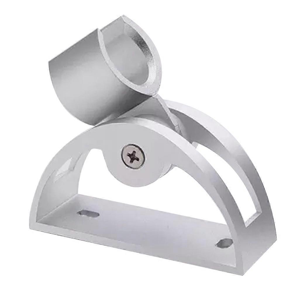 Hanging Showerhead Base Shower Brackets Adjustable Rust-Proof Shower Installation 8 X 7.5 X 3 Cm 1Set