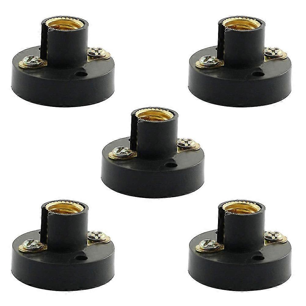 5 Pcs Spiral Light Bulbs Mini Bulb Socket E10 Plastic Lamp Holder E10 Mini Bulb Holder
