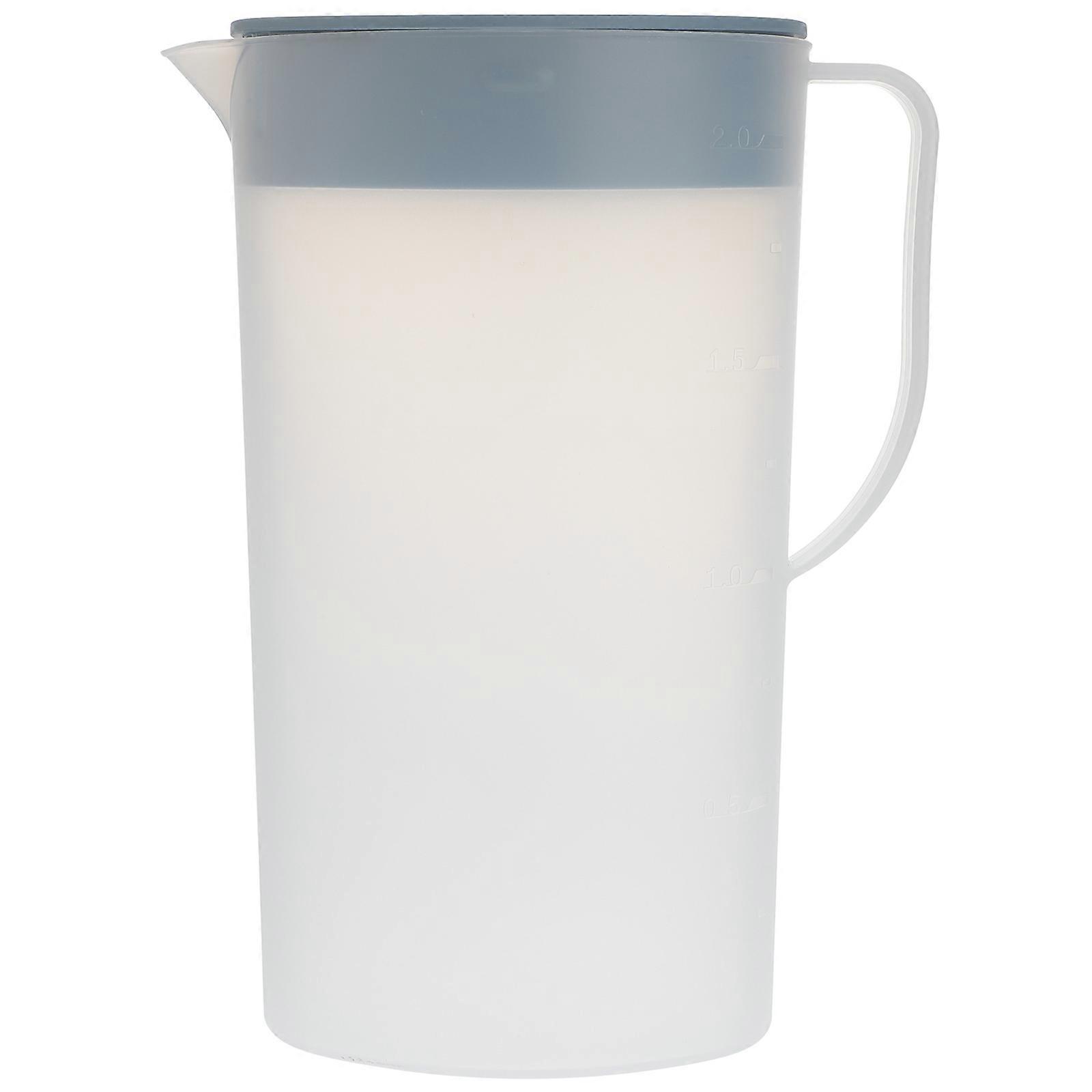 Cold Water Kettle Plastic Water Pitcher for Home Use 2Pcs Heat-Resistant