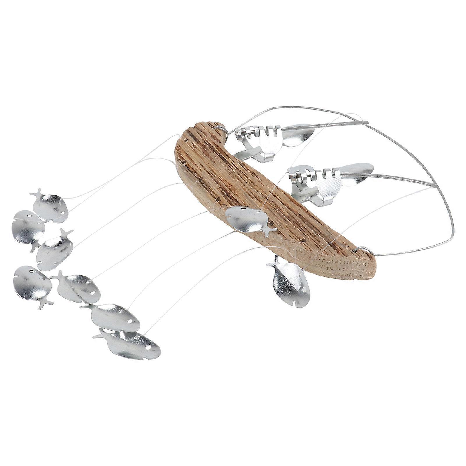 Windbell Fisherman-Style Wind Chime for Home Decoration 2Pcs Set